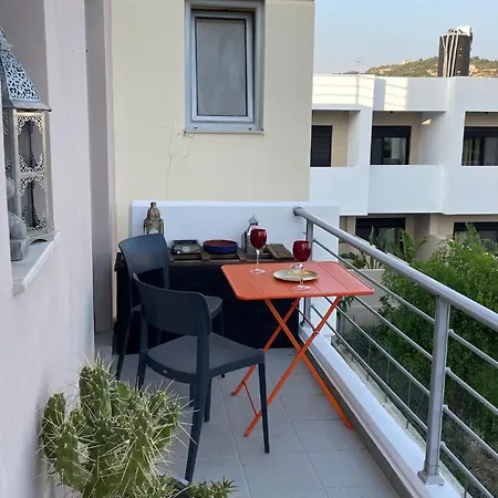 Modern In Ixia Balcony Walk To
