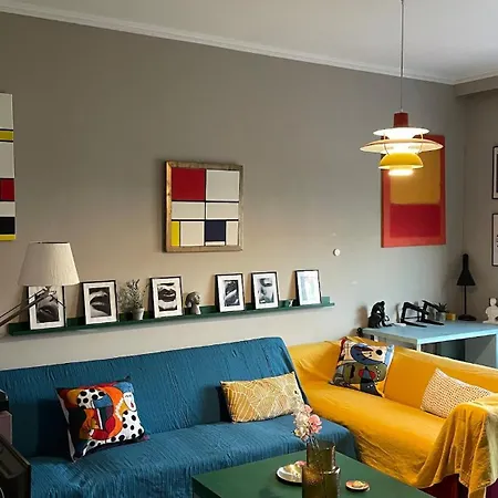 Modern In Ixia Balcony Walk To
